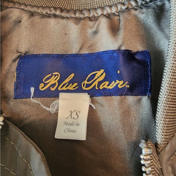 Blue rain olive green  jacket size womens xs - Picture 3 of 3